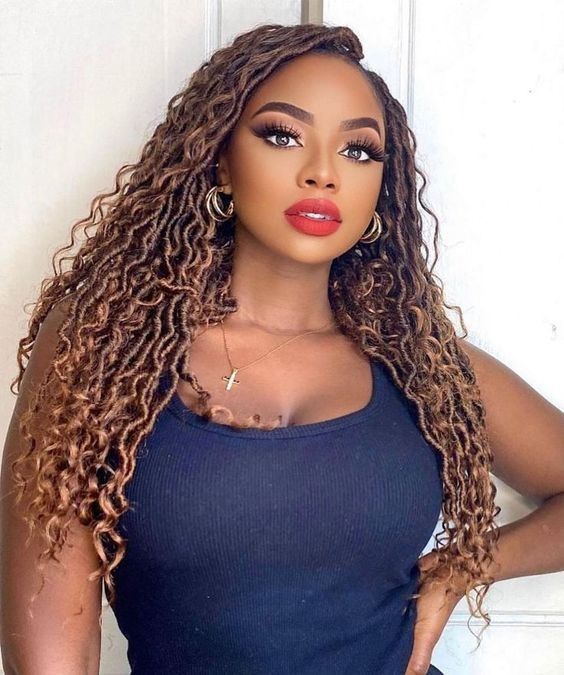 Dreds Sul Africano com Cachos